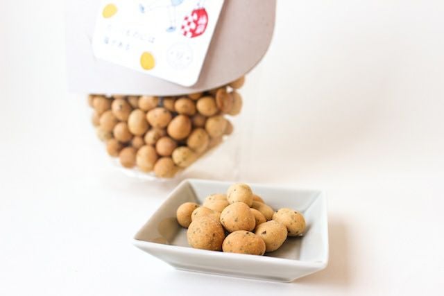 のこり福豆（スタンドパッケージ・カード付き）