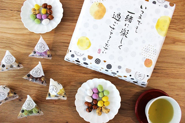 【敬老の日ギフト】六瓢豆（むびょうまめ）-無病息災-（個包装 豆菓子24個入）